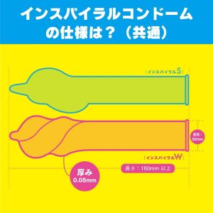 使い比べ SPIRAL［インスパイラルS］＆［インスパイラルW］ 各1箱 - Image 3