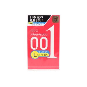 オカモトゼロワン Lサイズ たっぷりゼリー 3個入り