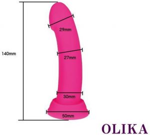 OLIKA Pink Dildo （ピンクディルド） Mサイズ