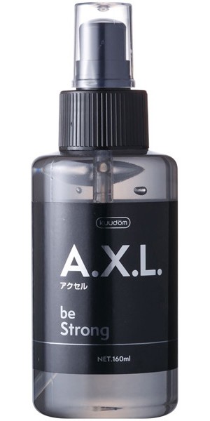 男性用セルフケアジェル A.X.L. アクセル be Strong（ブラック）