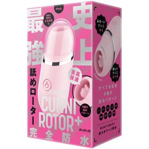 完全防水 PERO-PERO CUNNI ROTOR＋［ペロペロクンニロータープラス］pink