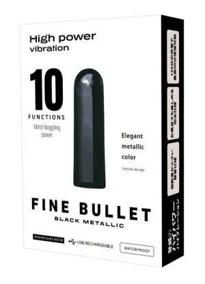 FINE BULLET BLACK METALLIC