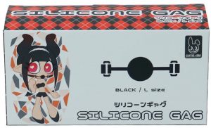 シリコーンギャグ （L・ブラック）