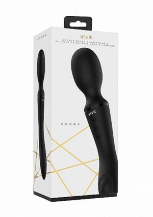 Enora【エノラ】 Wand ＆ Vibrator Black