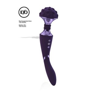 Shiatsu【シアツ】 Bendable Massager Wand Purple