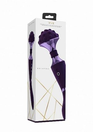 Shiatsu【シアツ】 Bendable Massager Wand Purple
